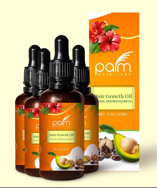 Palm Hair Care Hair Growth Oil Pack 3