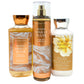 Bath & Body Works Warm Vanilla Sugar 8oz Body Lotion, 8oz Fine Fragrance Mist and 10oz Shower Gel 3-Piece Bundle