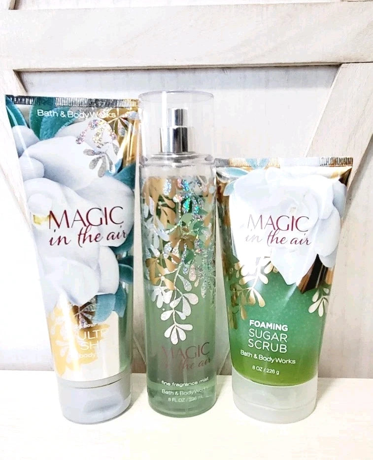 Bath & Body Works Magic In the Air Gift Set Body Mist, Body Cream & Bath Gel Viewing images for ebay item: Bath & Body Works